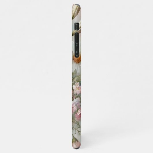 Classy Chic Rozen Fine Art Botanische Schilderij iPhone Hoesje (Linkerkant)