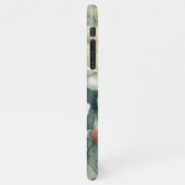 Classy Chic Rozen Fine Art Botanische Tekening iPhone Hoesje (Linkerkant)