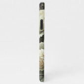 Classy Chic Rozen Fine Art Botanische Tekening iPhone Hoesje (Rechterkant)