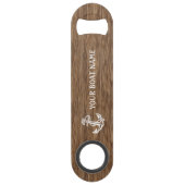 Classy Chic Summer Boat Nautisch Maritiem Anker Speed Flessenopener (Voorkant)