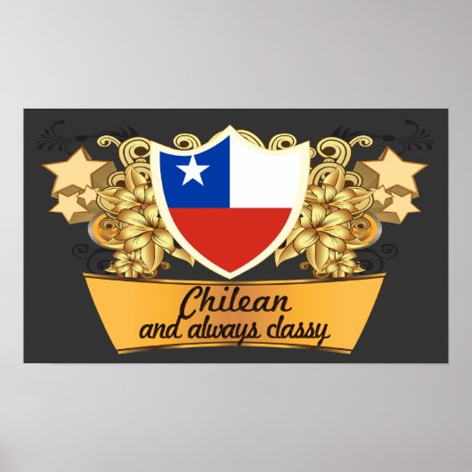 Classy Chilean Poster (Voorkant)
