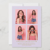 CLASSY CHIQUE FOTOCOLLAGE AFSTUDEREN AANKONDIGING (Voorkant)