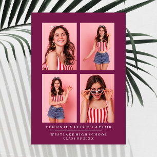 CLASSY CHIQUE FOTOCOLLAGE AFSTUDEREN AANKONDIGING