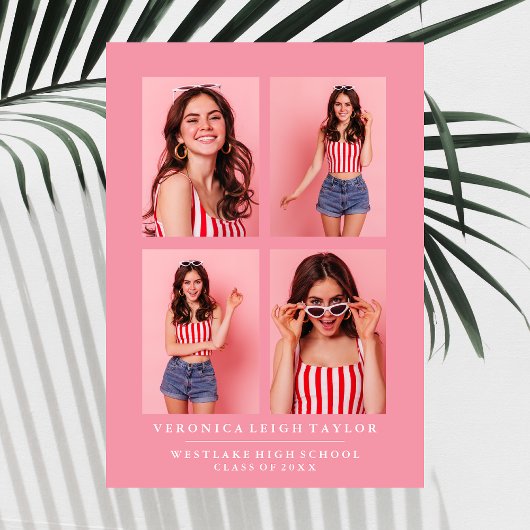 CLASSY CHIQUE FOTOCOLLAGE AFSTUDEREN AANKONDIGING