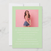 CLASSY CHIQUE FOTOCOLLAGE AFSTUDEREN AANKONDIGING (Achterkant)