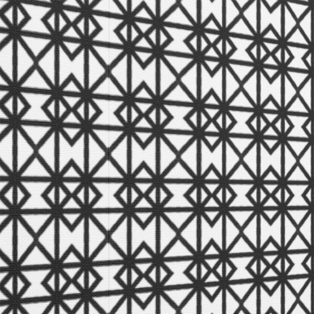 Classy chique zwart-wit geometrische deco modern behang (Zoom)