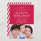 CLASSY CHRISTMAS | HOLIDAIRE FOTOKAART FEESTDAGENKAART (Voorkant / Achterkant)