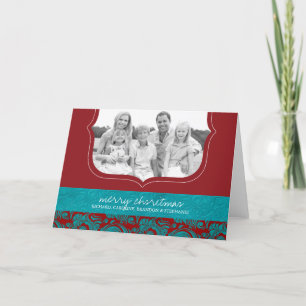 Classy Christmas Photo Wenskaart Feestdagen Kaart