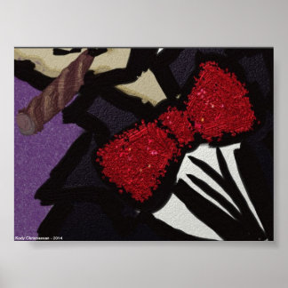 Classy Cigar Chap Poster