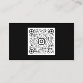 Classy Cleaning Service Maid Gold Groom Logo Black Visitekaartje (Achterkant)