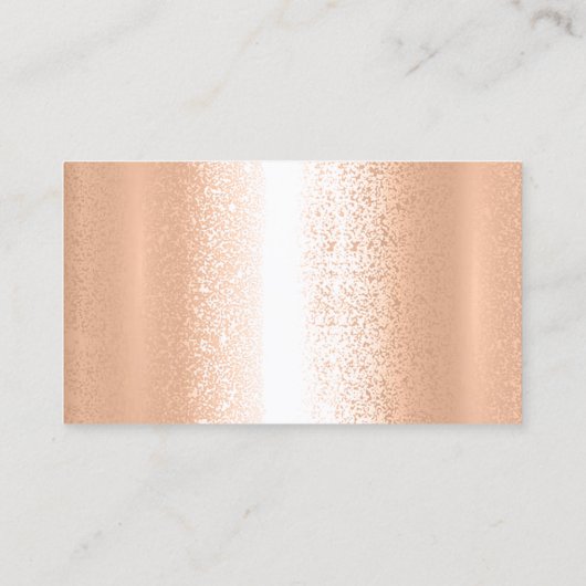 Classy Cleaning Service Maid Grey Silver Roos Gold Visitekaartje (Achterkant)