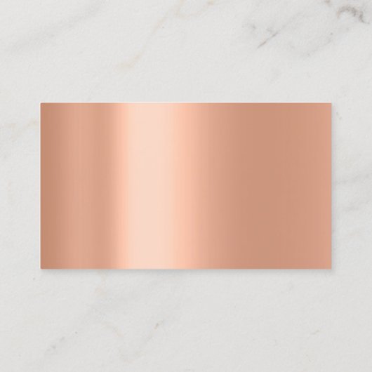 Classy Cleaning Service Maid Roos Gold Crown Visitekaartje (Achterkant)