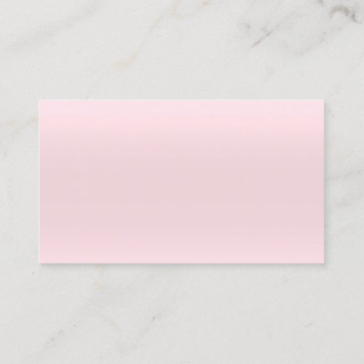 Classy Cleaning Service Residential Silver Pink Visitekaartje (Achterkant)