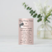Classy Cleaning Services House Handhaving Roos QRC Visitekaartje (Staand voorkant)