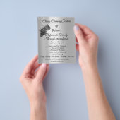Classy Cleaning Services House Keeping Gray Silver Flyer (Hand)