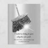 Classy Cleaning Services House Keeping Gray Silver Flyer (Achterkant)