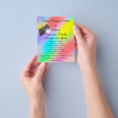 Classy Cleaning Services House Keeping Holografen Flyer (Hand)