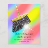 Classy Cleaning Services House Keeping Holografen Flyer (Achterkant)