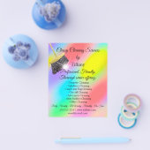 Classy Cleaning Services House Keeping Holografen Flyer (Enkel)