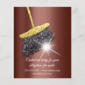 Classy Cleaning Services House Keeping Maid Flyer (Achterkant)