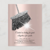 Classy Cleaning Services House Keeping Roos Silver Flyer (Achterkant)