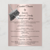 Classy Cleaning Services House Keeping Roos Silver Flyer (Voorkant)