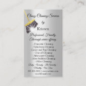 Classy Cleaning Services House QRCode Gold Visitekaartje (Voorkant)