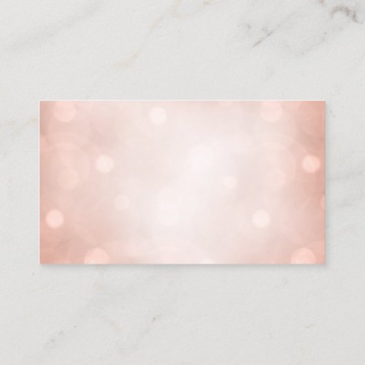 Classy Cleaning Services Logo Maid Roos Gold Visitekaartje (Achterkant)