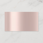 Classy Cleaning Services Maid Gold Silver Roos Visitekaartje (Achterkant)