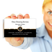 Classy Cleaning Services Modern Visitekaartje
