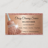 Classy Cleaning Services Visitekaartje (Voorkant)