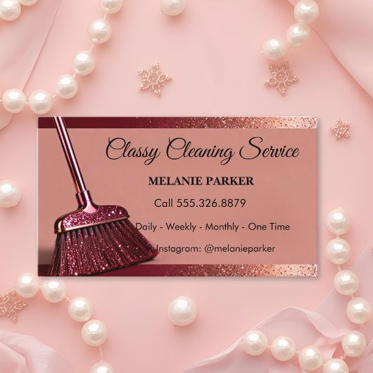 Classy Cleaning Services Visitekaartje