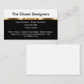 Classy Closet Designer Visitekaartjes (Voorkant / Achterkant)