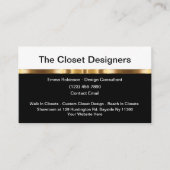 Classy Closet Designer Visitekaartjes (Voorkant)