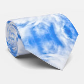 Classy Clouds Mannen Stropdas (Opgerold)