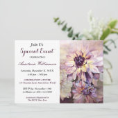 CLASSY COCKTAIL PARTY EVENT INVITE KAART (Staand voorkant)