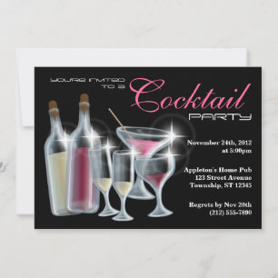 Classy Cocktail Party uitnodigingen