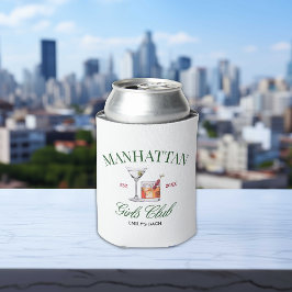 Classy Cocktails Green & Red Girl's Club Blikjeskoeler