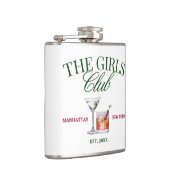 Classy Cocktails Green & Red Girl's Club Heupfles (Rechts)