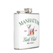 Classy Cocktails Green & Red Girl's Club Heupfles (Rechts)