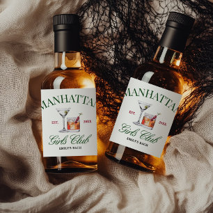 Classy Cocktails Green & Red Girl's Club Likeurfles Etiket