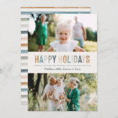 Classy Colorful-foto moderne kerst (Voorkant / Achterkant)