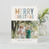 Classy Colorful-foto moderne kerst (Staand voorkant)