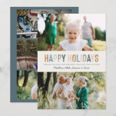 Classy Colorful-foto moderne kerst (Voorkant / Achterkant)