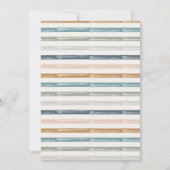 Classy Colorful-fotokaart voor nieuwe jaren (Achterkant)