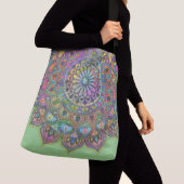 Classy Colorful Mandala India Style 1 Crossbody Tas (Dichtbij)