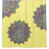 Classy Colorful Mandala India Style 1 Douchegordijn (Voorkant)