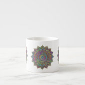 Classy Colorful Mandala India Style 1 Espresso Kop (Voorkant)