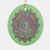 Classy Colorful Mandala India Style 1 Keramisch Ornament (Links)