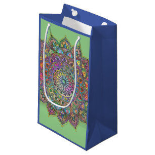Classy Colorful Mandala India Style 1 Klein Cadeauzakje
